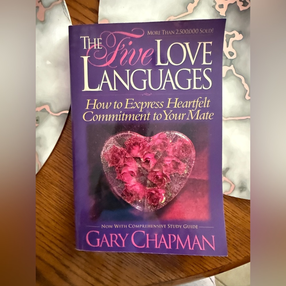 Purple and Pink Heart Design Book Cover